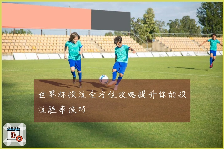 世界杯投注全方位攻略提升你的投注胜率技巧